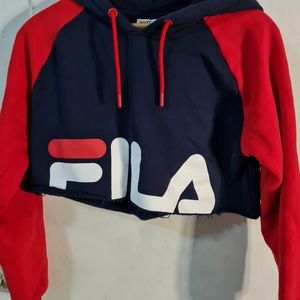 Fila Sportswear Heritage Crop Crew Sweatshirt